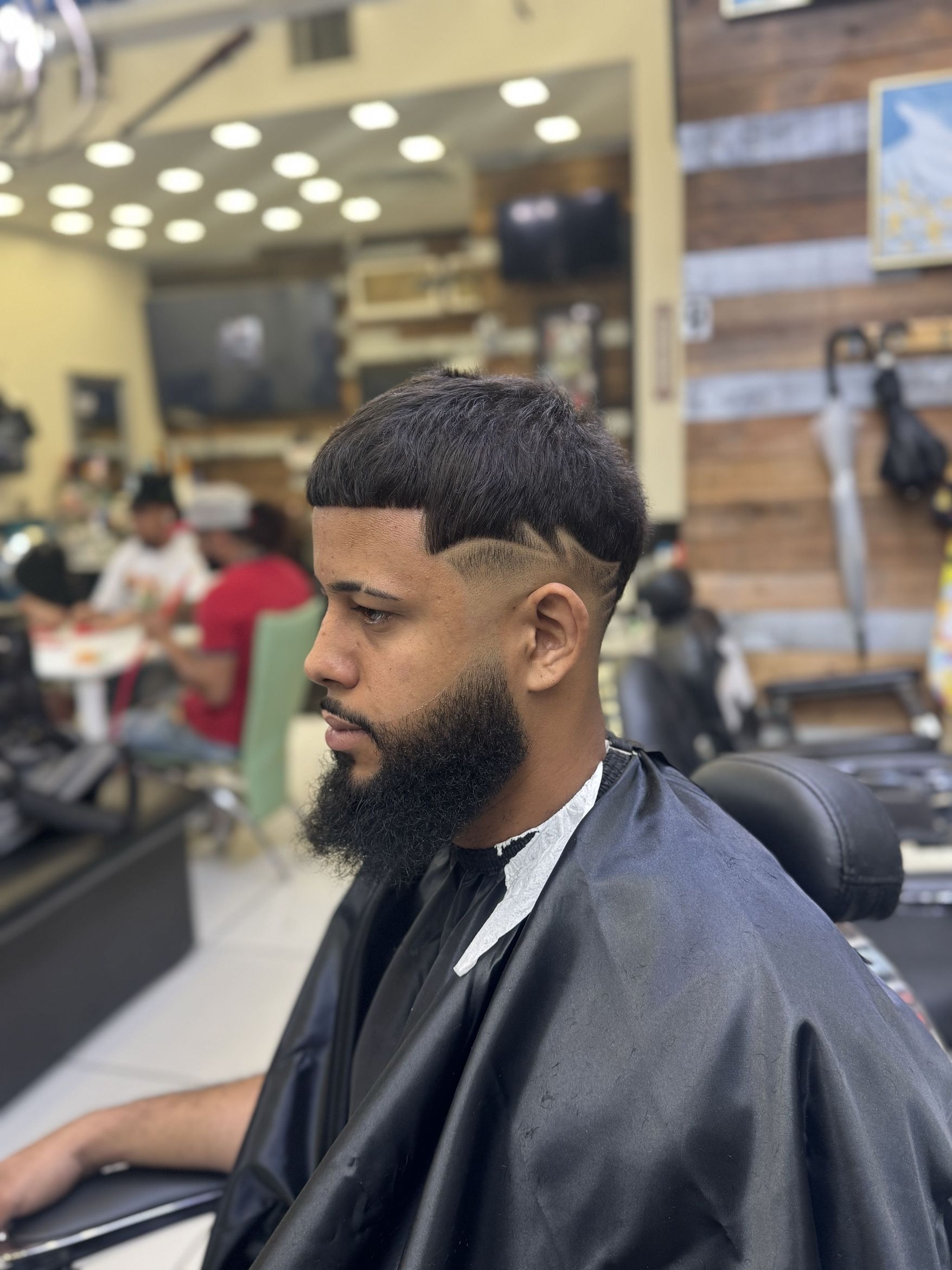 Finished haircut showcase from Blade Barbershop NYC